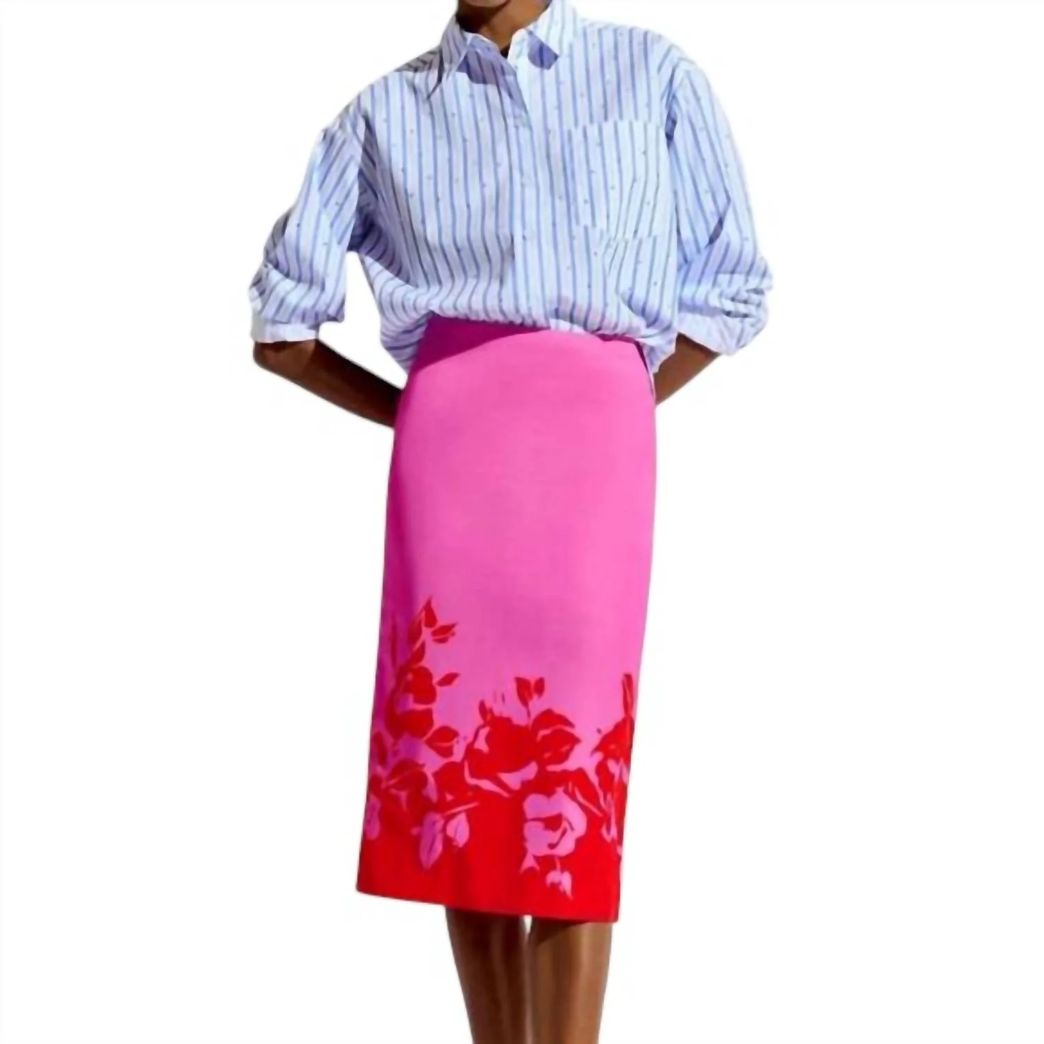 Fairydust Skirt In Pin