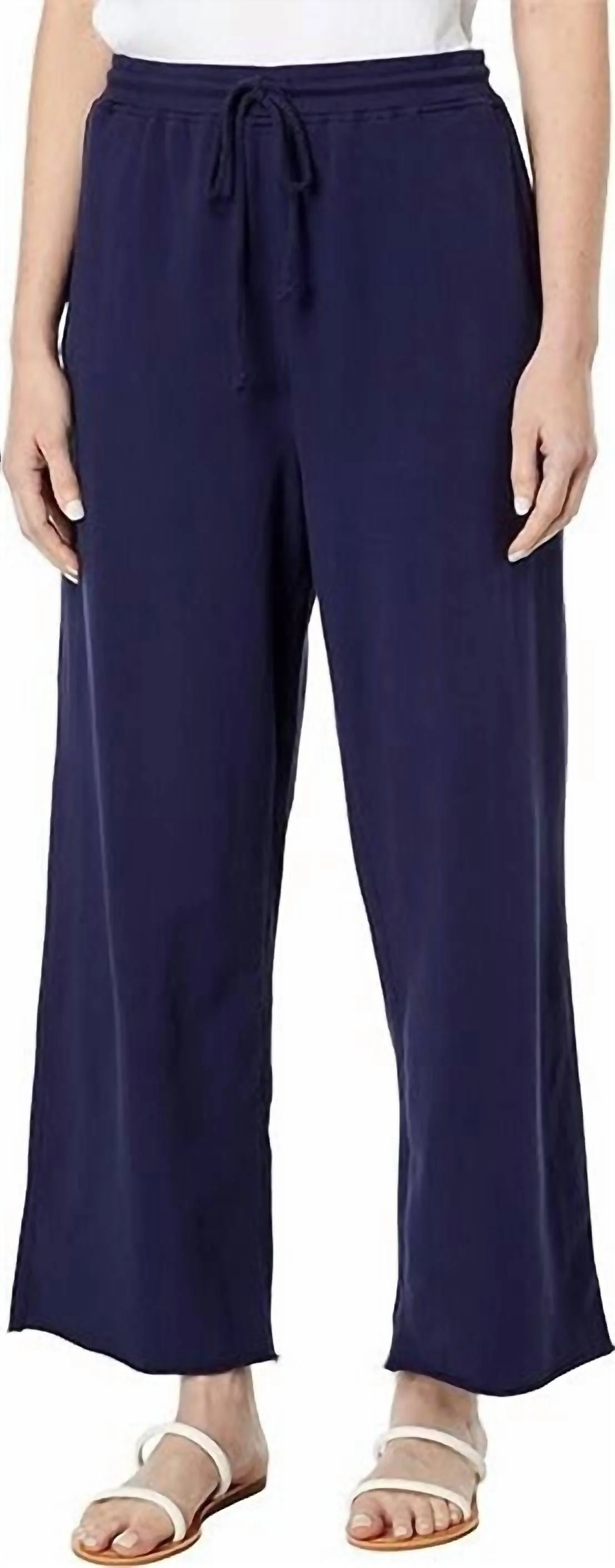 Midi Trouser Pant In Midnight Marine