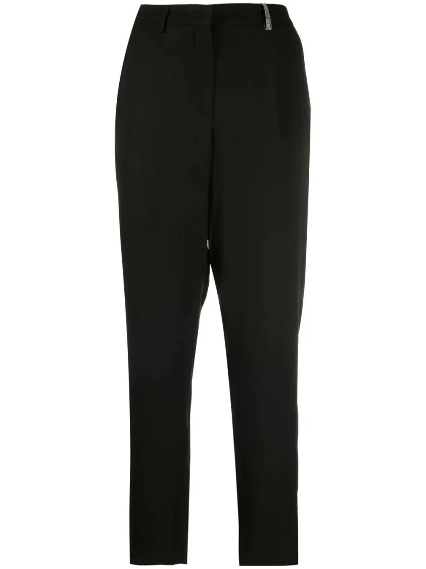 Tailored Trousers With Classic Waistband