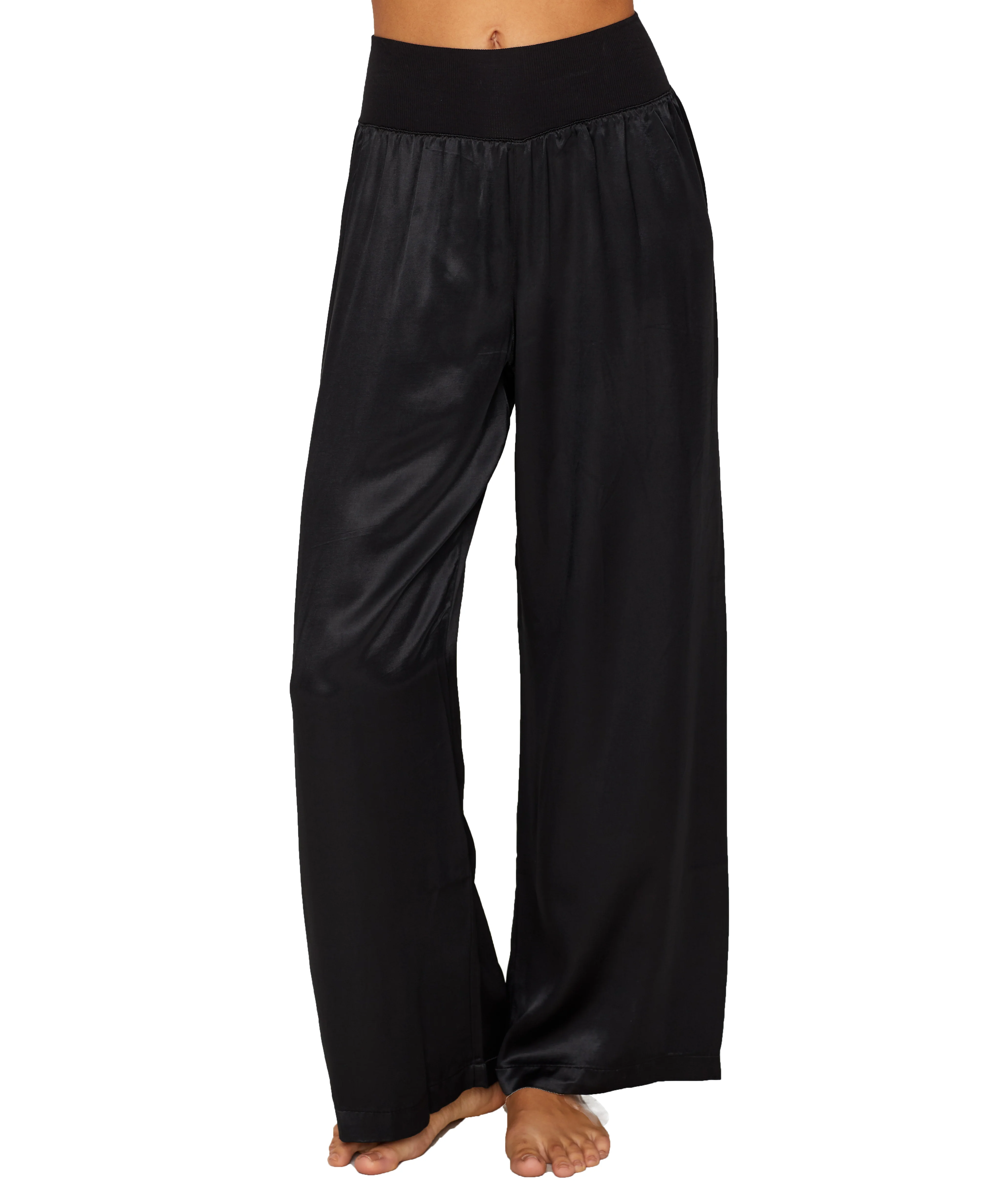 PJ Harlow Women's Lola Satin Lounge Pants
