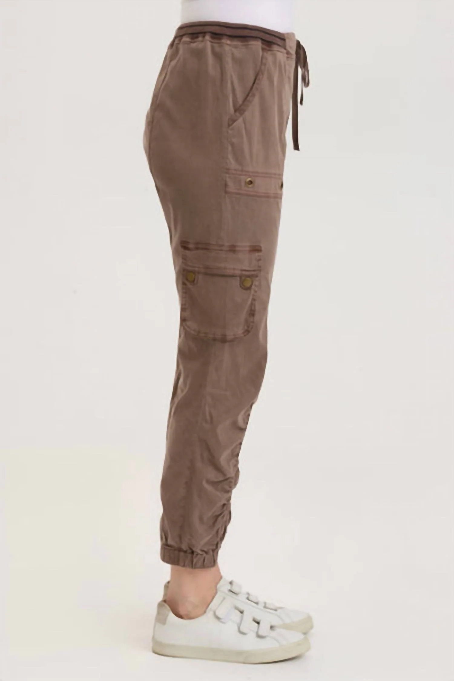 Maxime Banded Pant In Craft Pigment