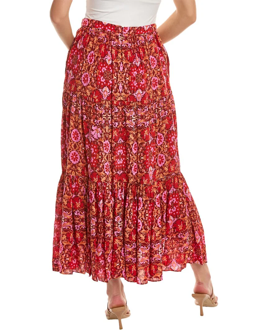 AMUR Murphy Tiered Skirt