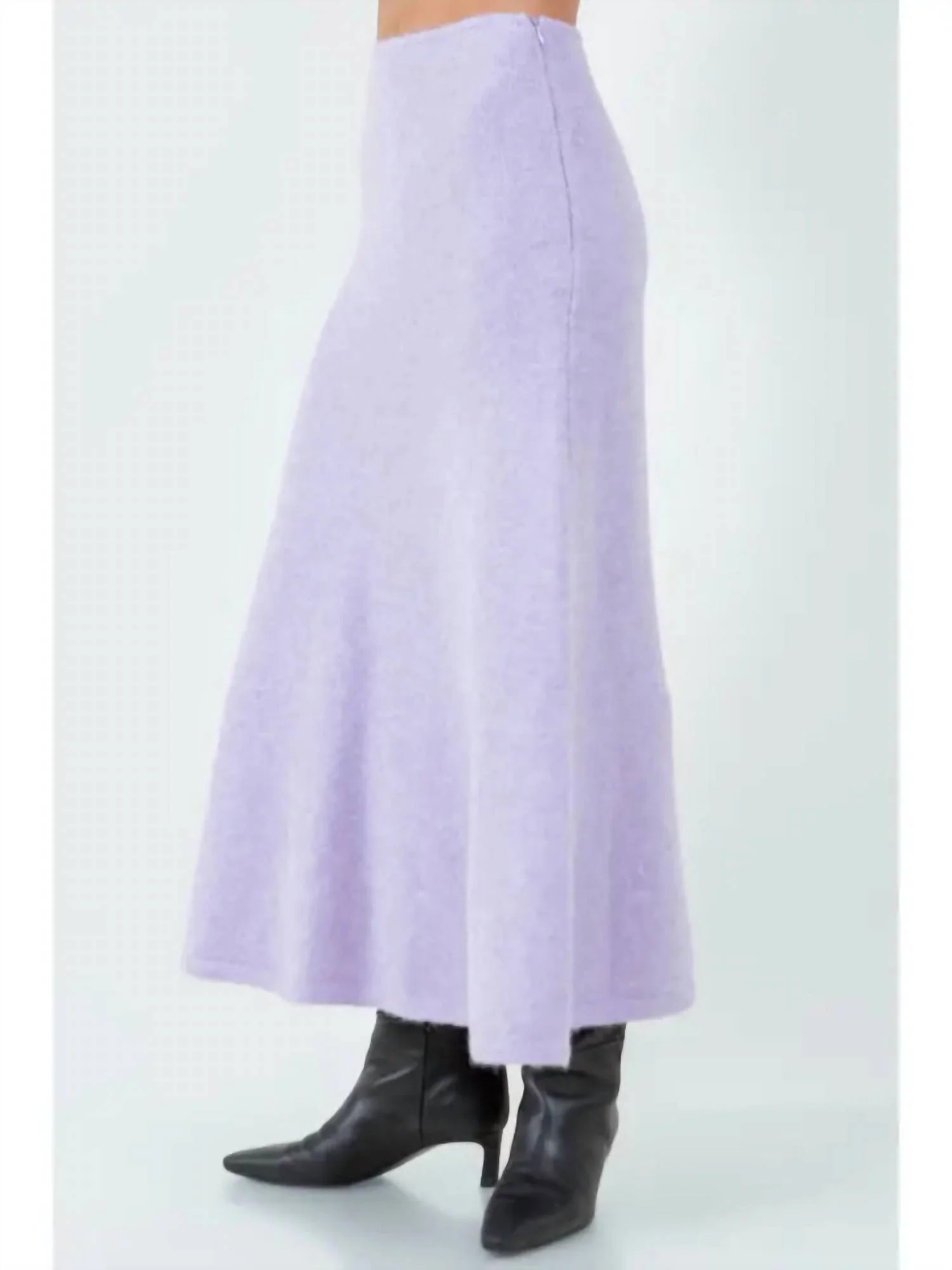 Knitdown Skirt In Lavender