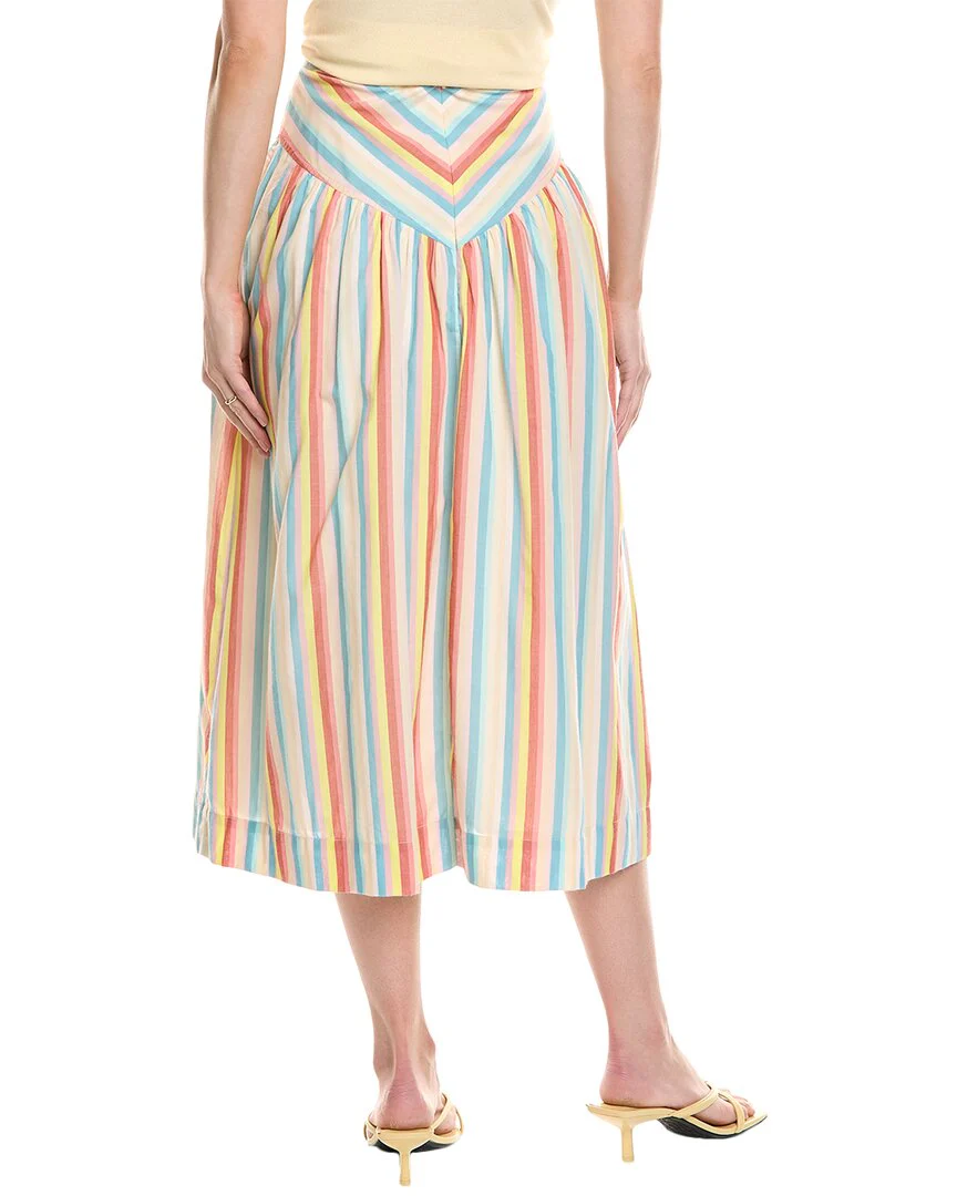 MOTHER The At Ease Maxi Skirt