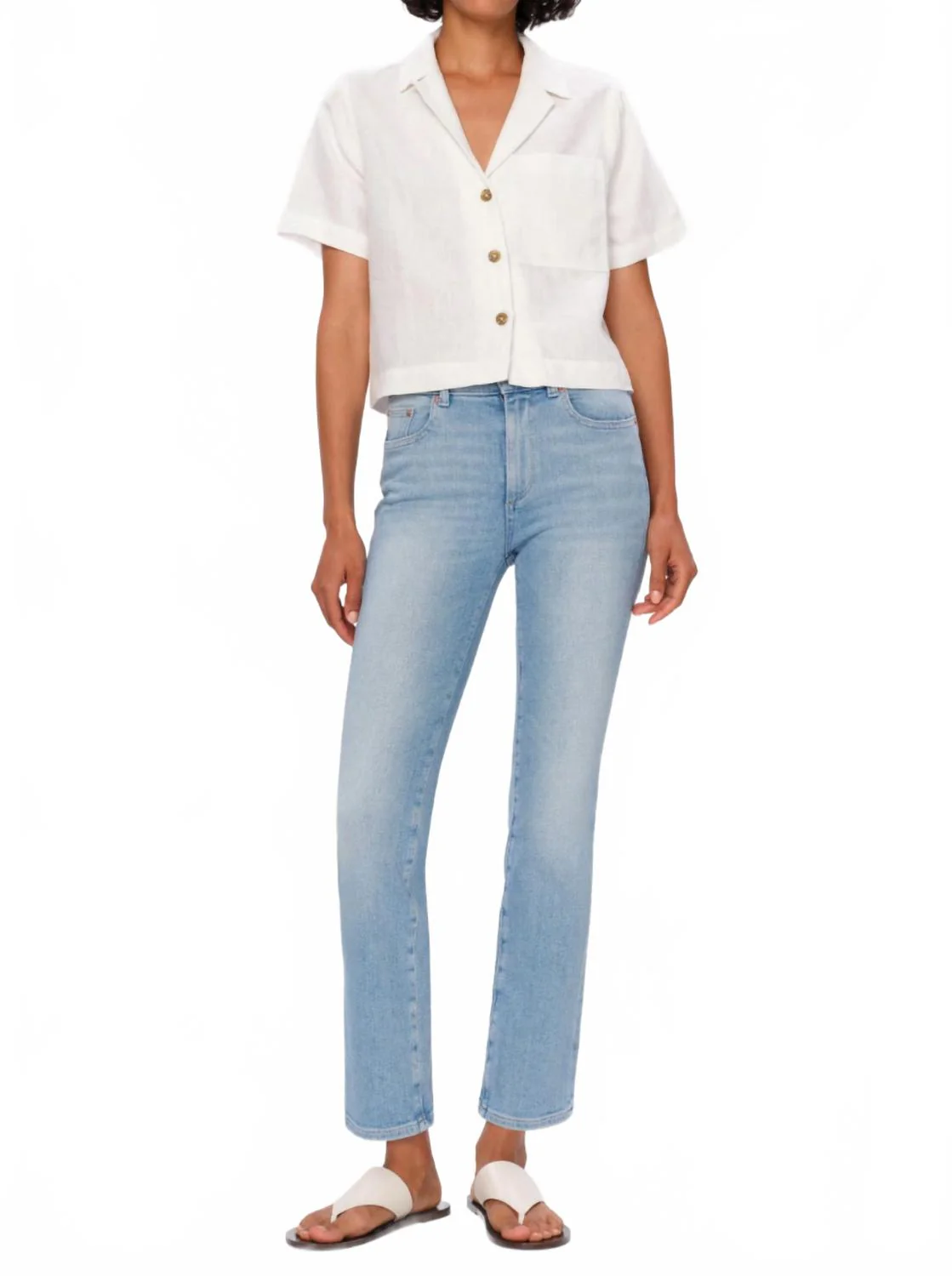 Women's Mara Straight Jeans In Atlantic