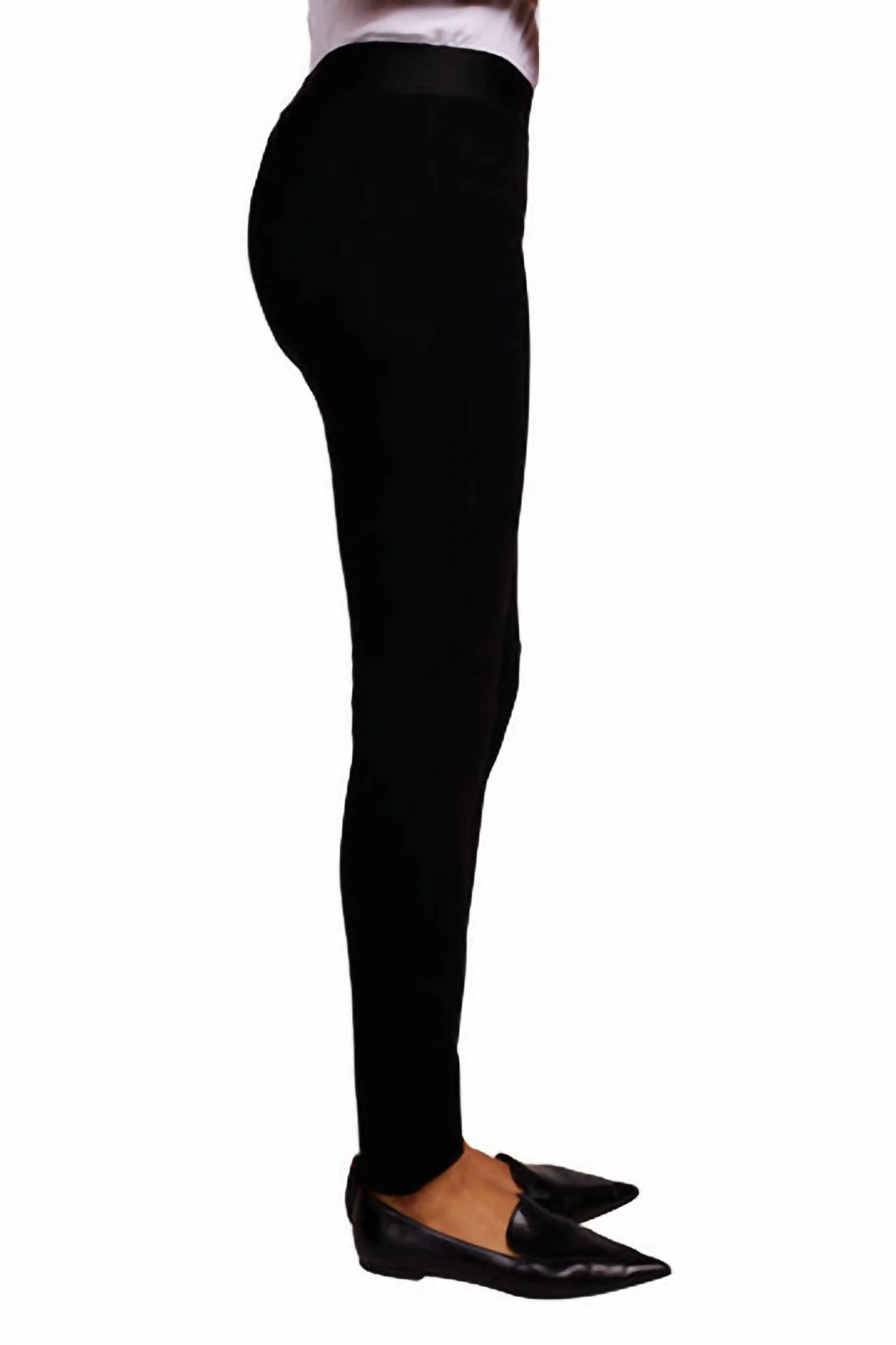 Layering Pant 3 In Black Ponte