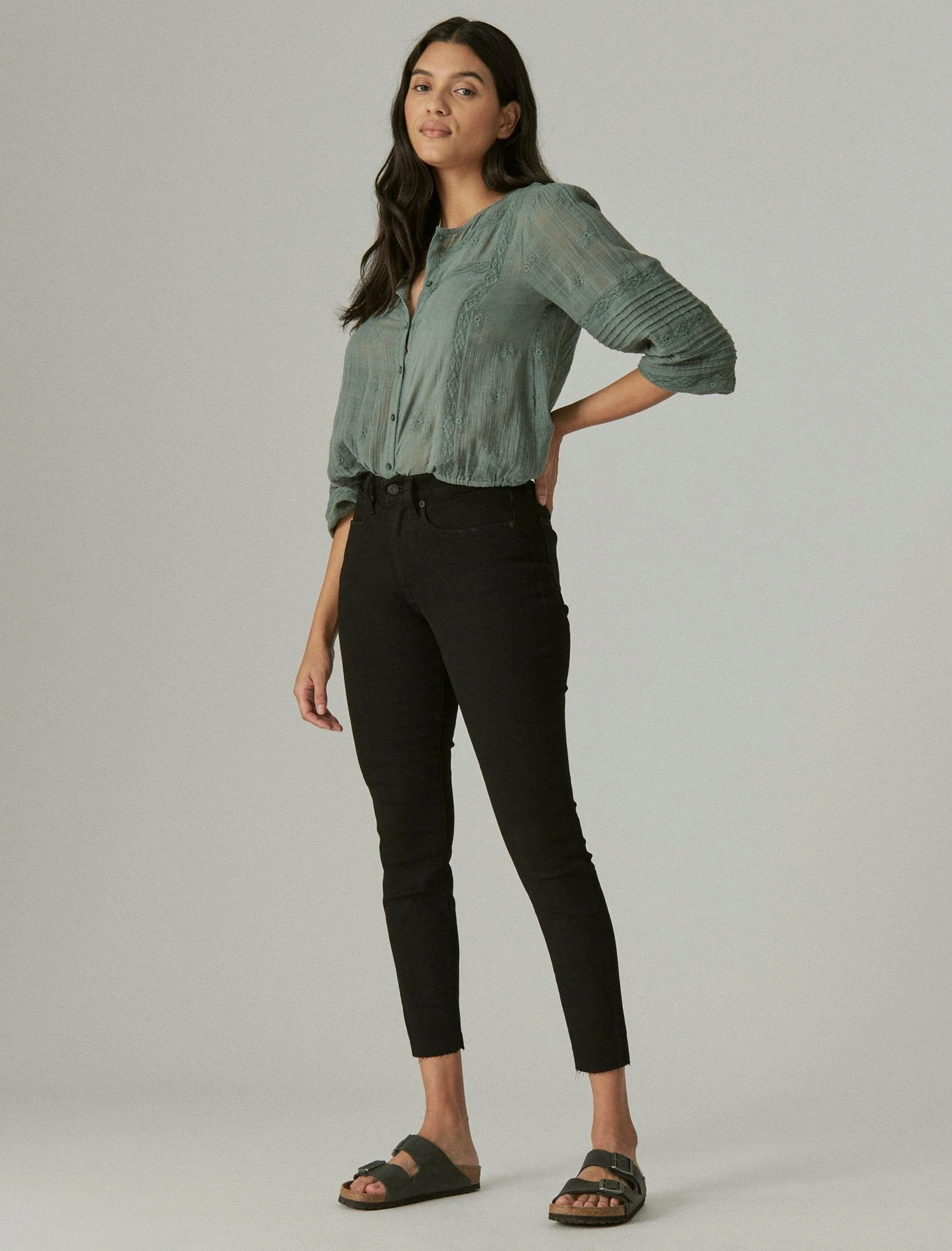 Lucky Brand Women's High Rise Bridgette Skinny