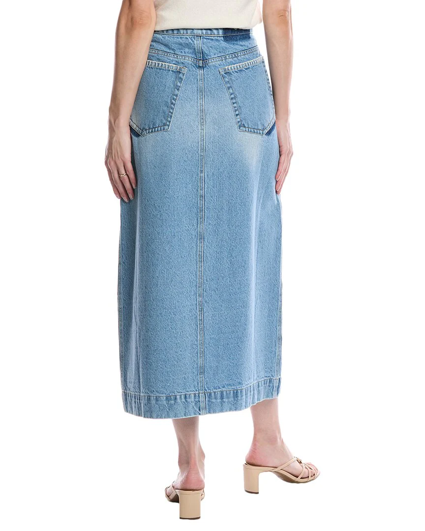 Sea New York Marion Denim Midi Skirt