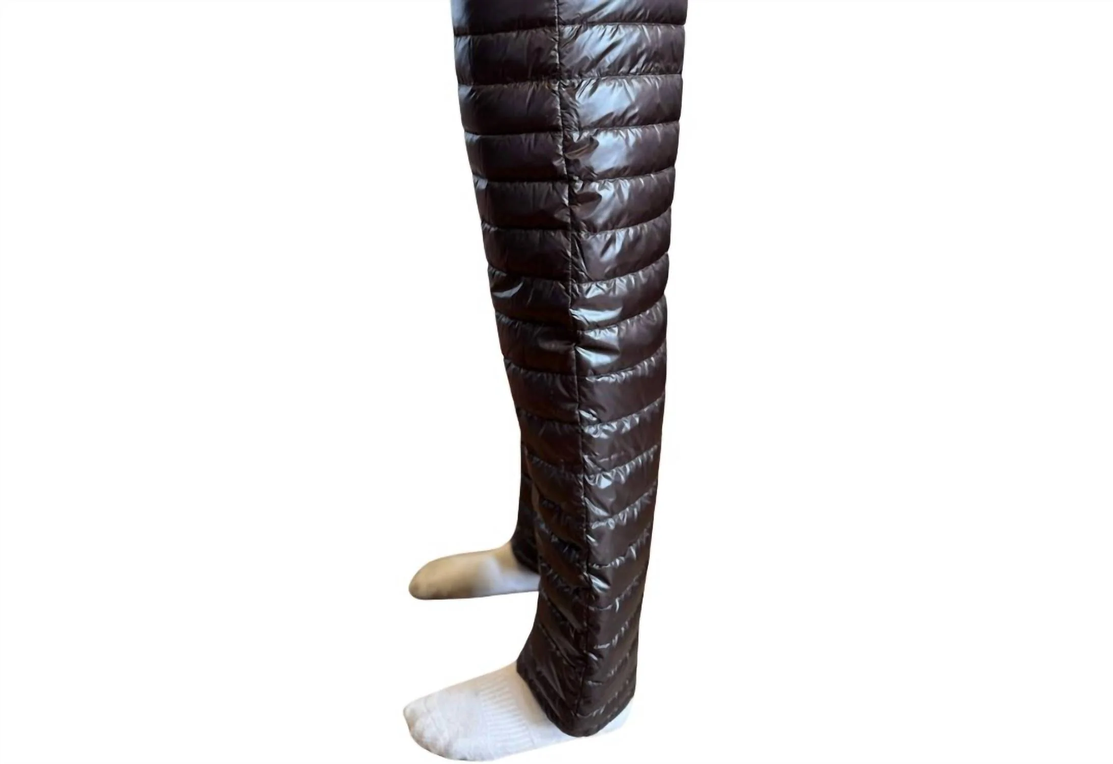 Padded Trousers In Fondente