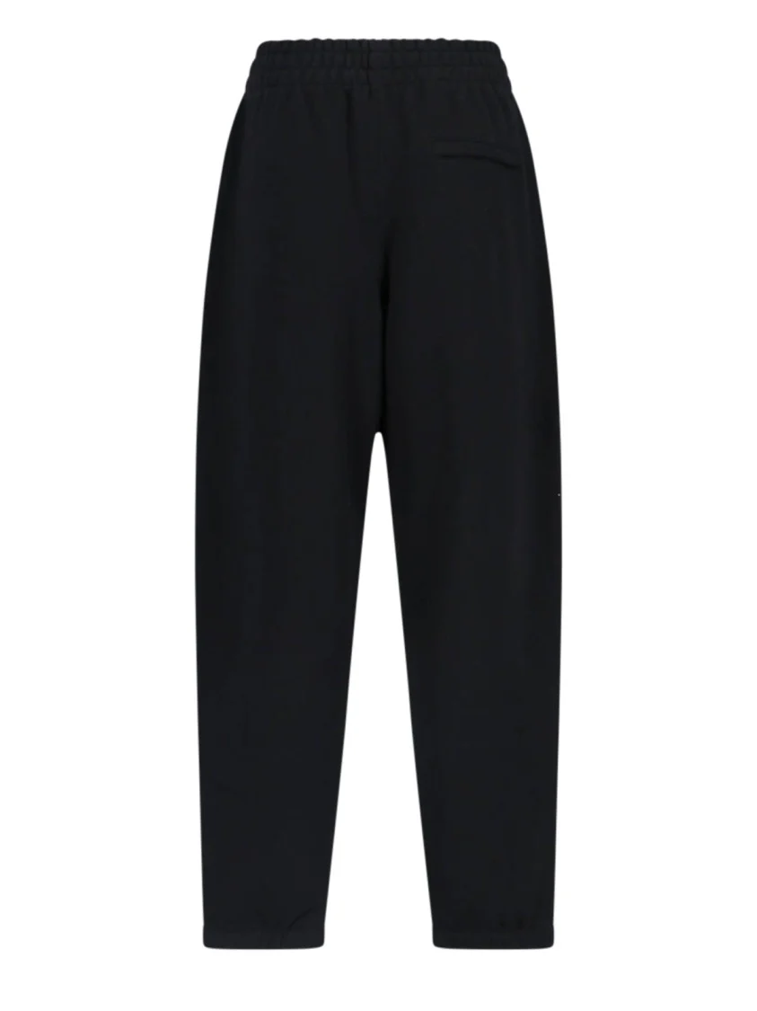 Logo Track Pants – Black