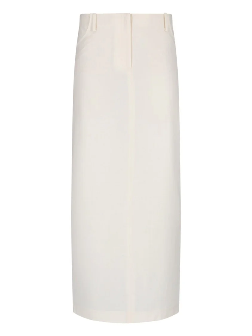 Mysti' Maxi Skirt – Cream