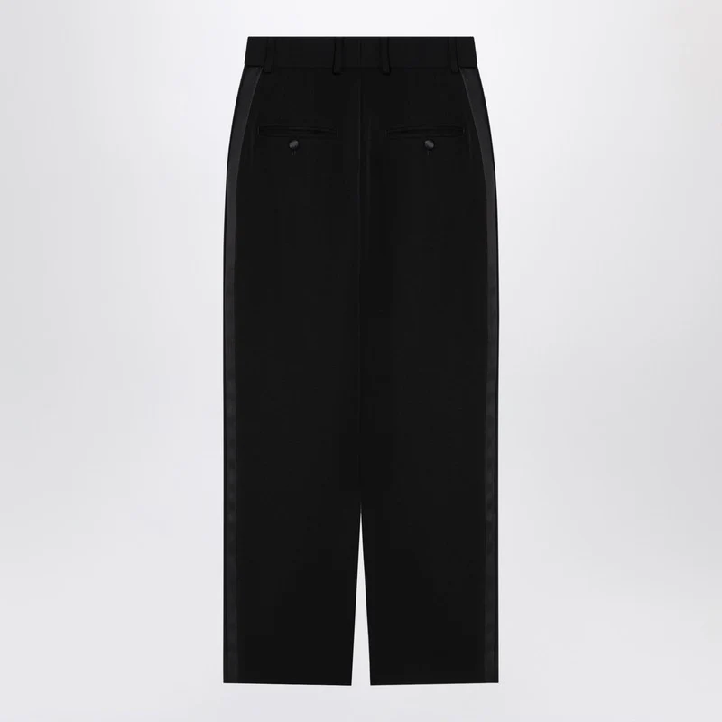 Dolce&Gabbana Gabardine Wool Pencil Skirt