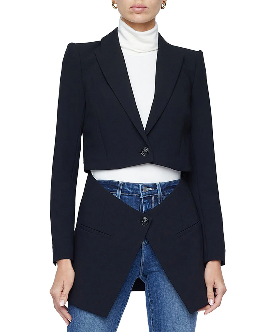 L'AGENCE Cora Detachable Bottom Blazer