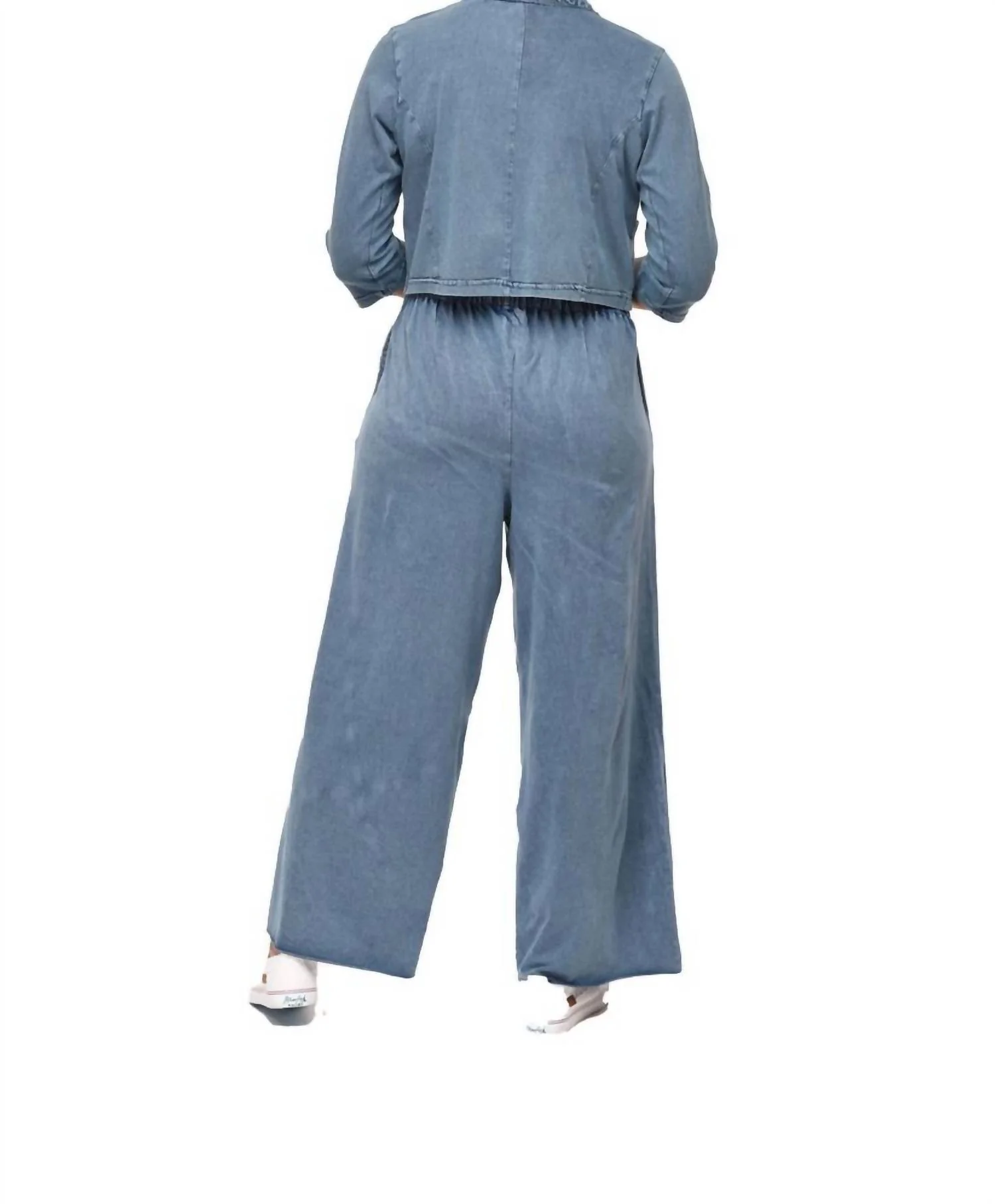 Della Denim Lycra In Blue