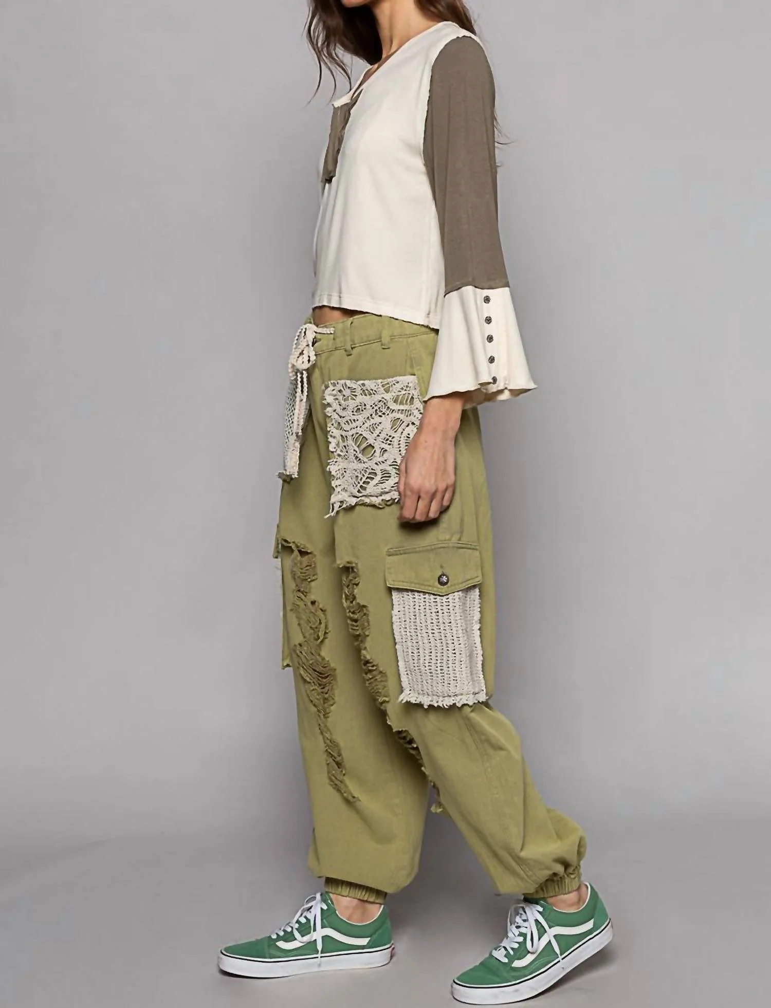 Once You Know Jogger In Olive