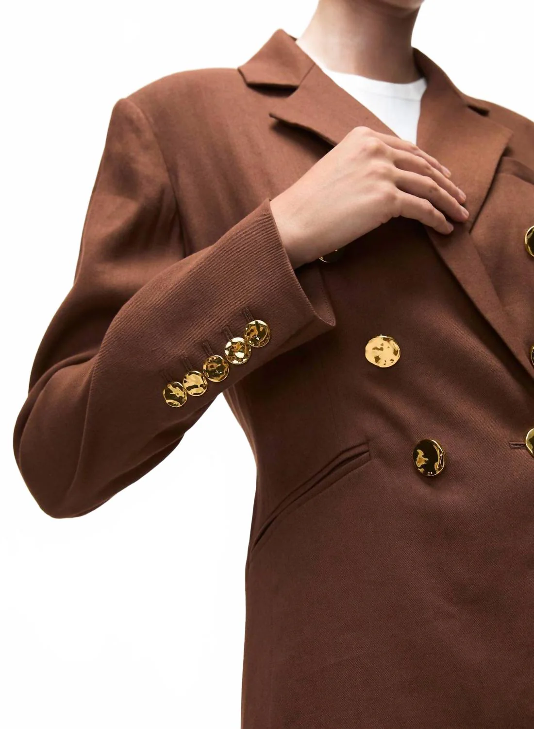 Elle Dickey Jacket In Light Chicory