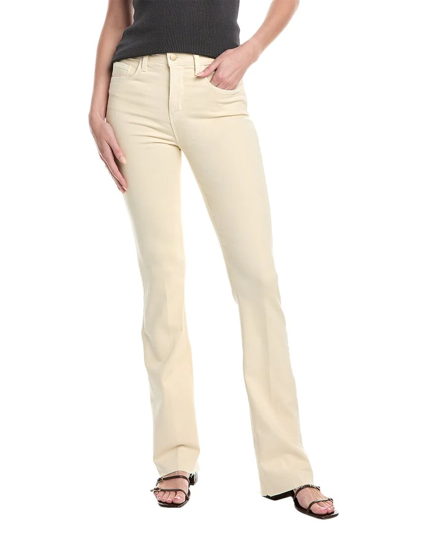 L’AGENCE Ruth High-Rise Straight Creme Brulee Jean