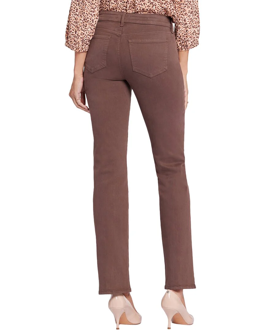 NYDJ Marilyn Coffee Bean Straight Jean