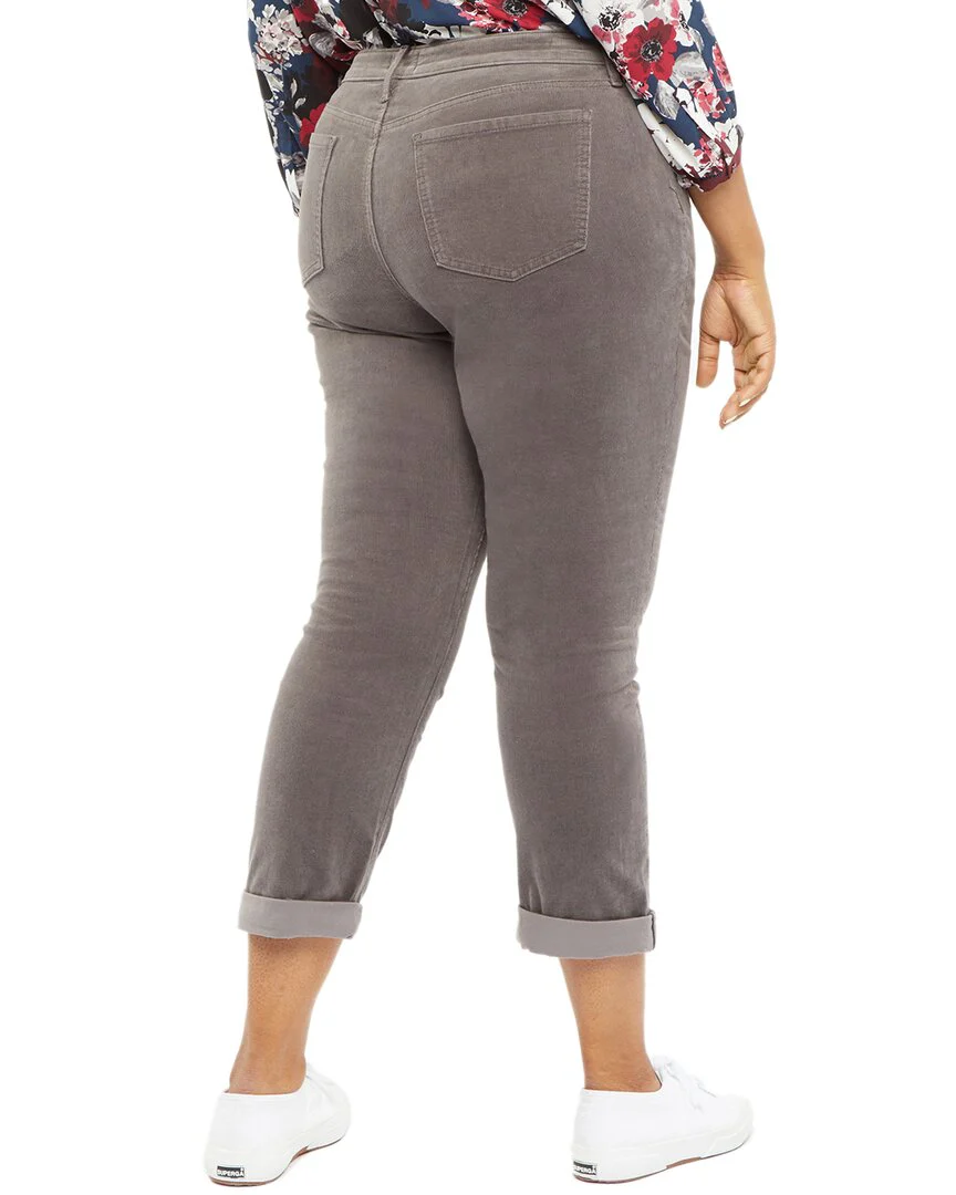 NYDJ Plus Margot Volcanic Glass Girlfriend Jean