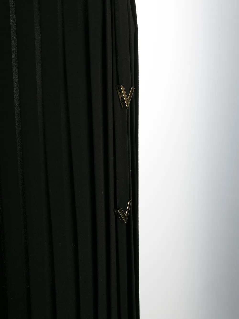 Valentino Garavani Pleated Midi Skirt