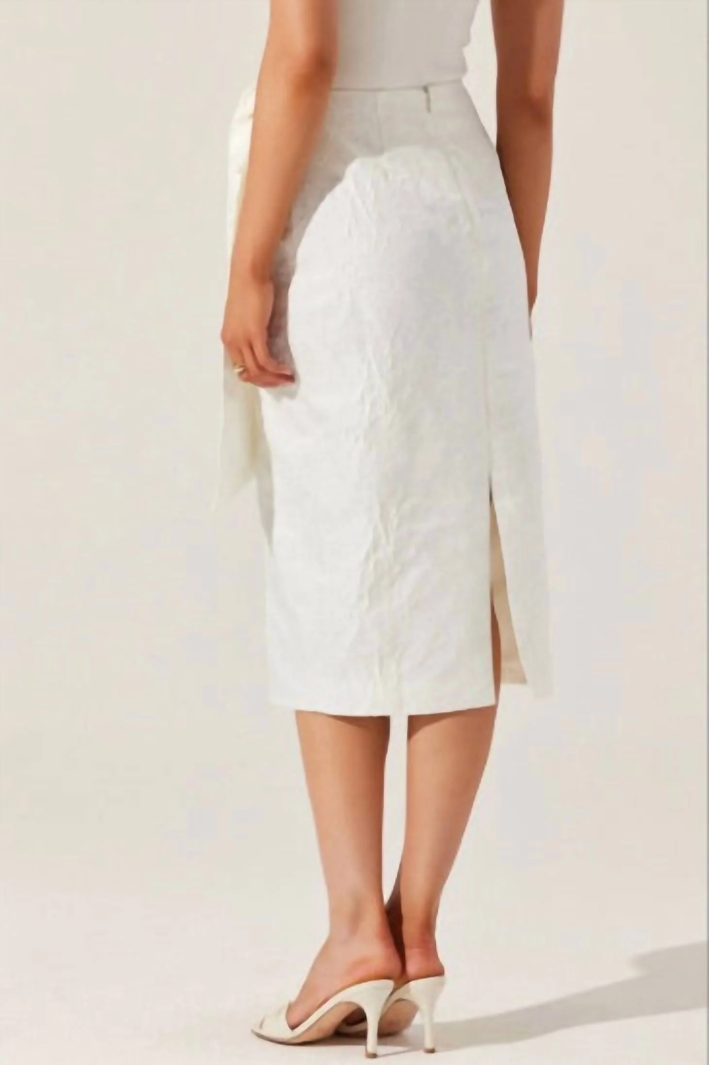 Jazmine Skirt In White
