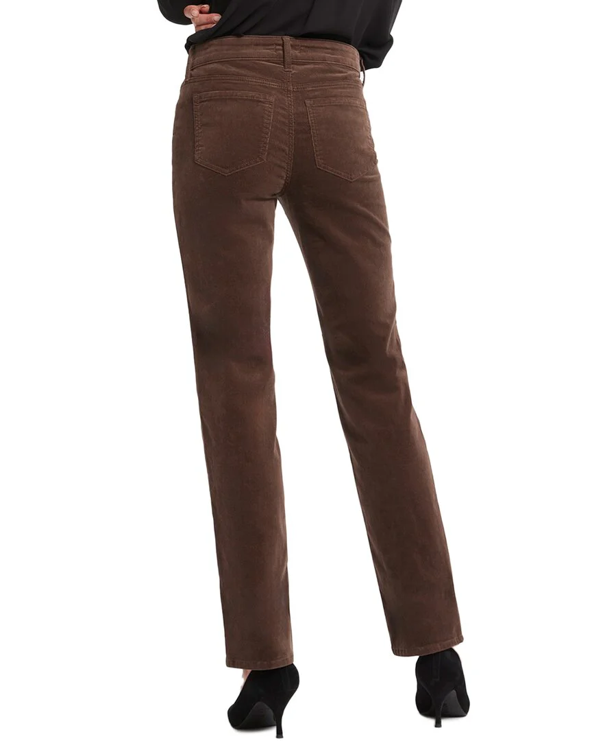 NYDJ Marilyn Coffee Bean Straight Leg Jean