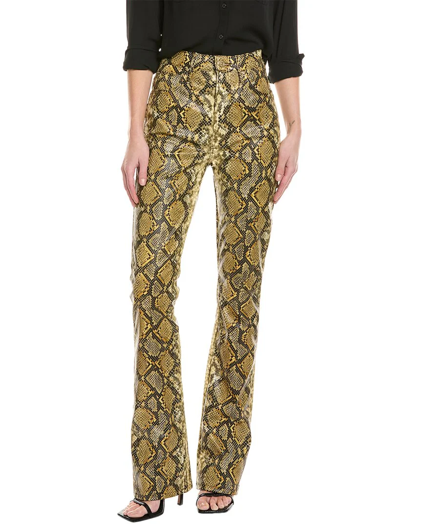 MOTHER High-Waist Smokin Double Heel Striking Beauty Flare Jean