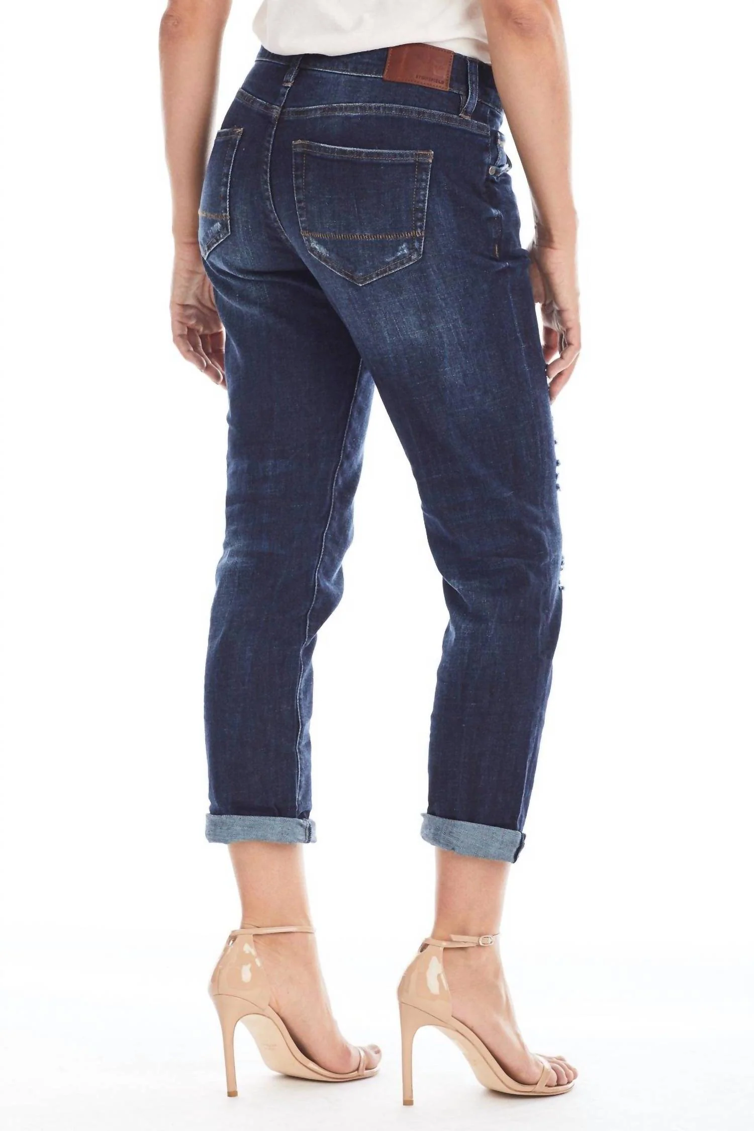 Ashton Cropped Jean In Stonefield