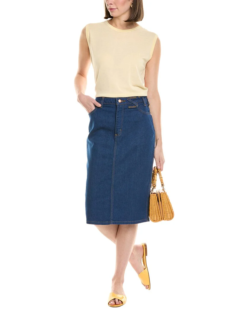 STAUD x Wrangler The Pencil Skirt