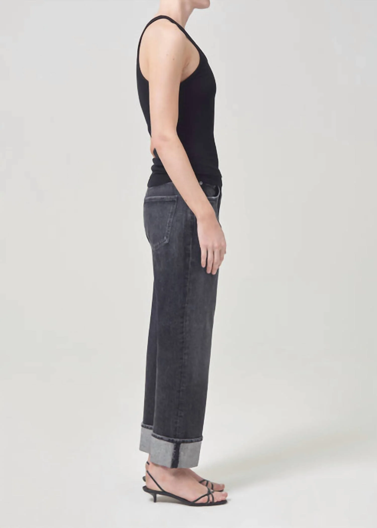 Women's Fran Low Slung Easy Straight Jeans In Ditch