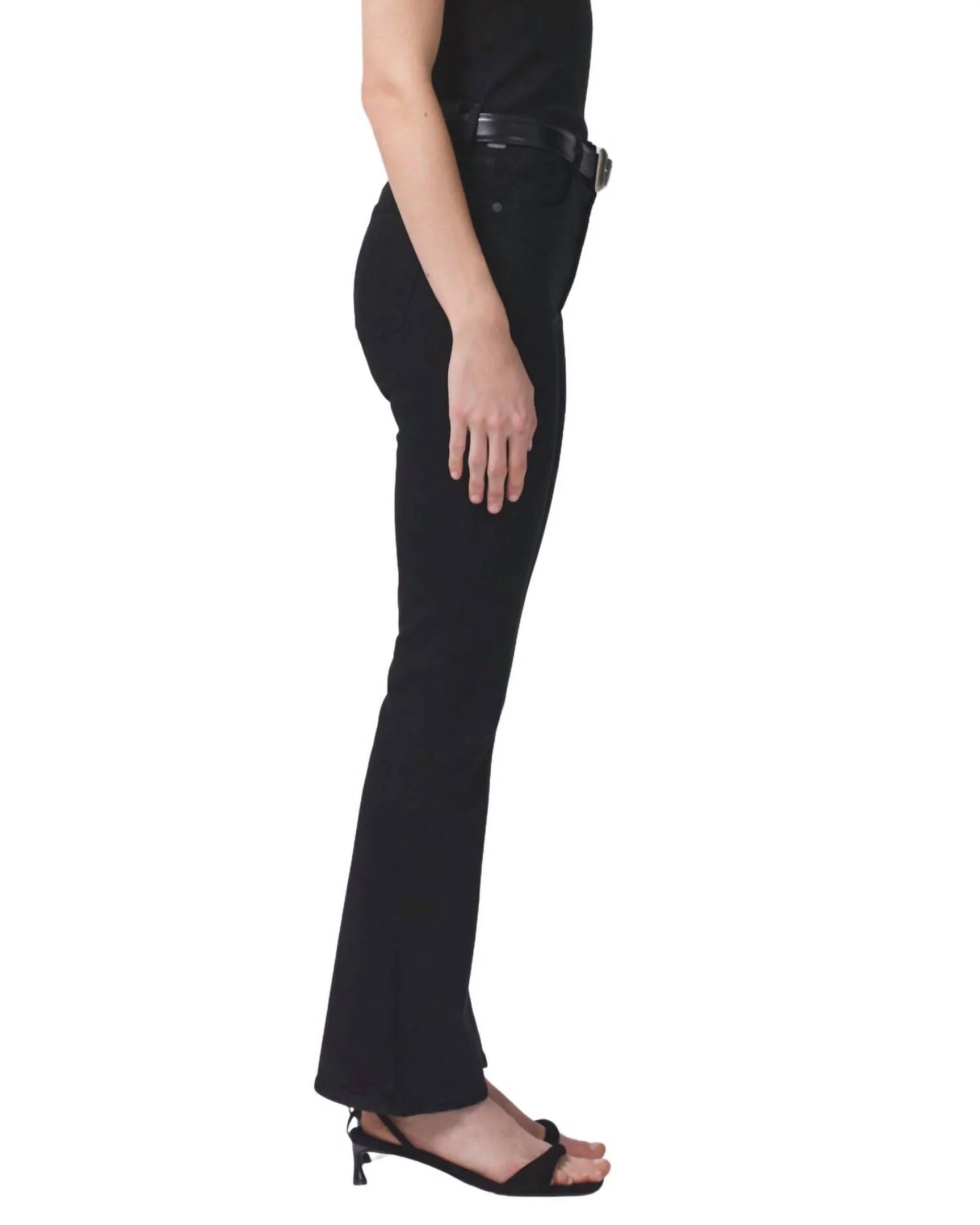 Lilah High Rise Boot In Plush Black