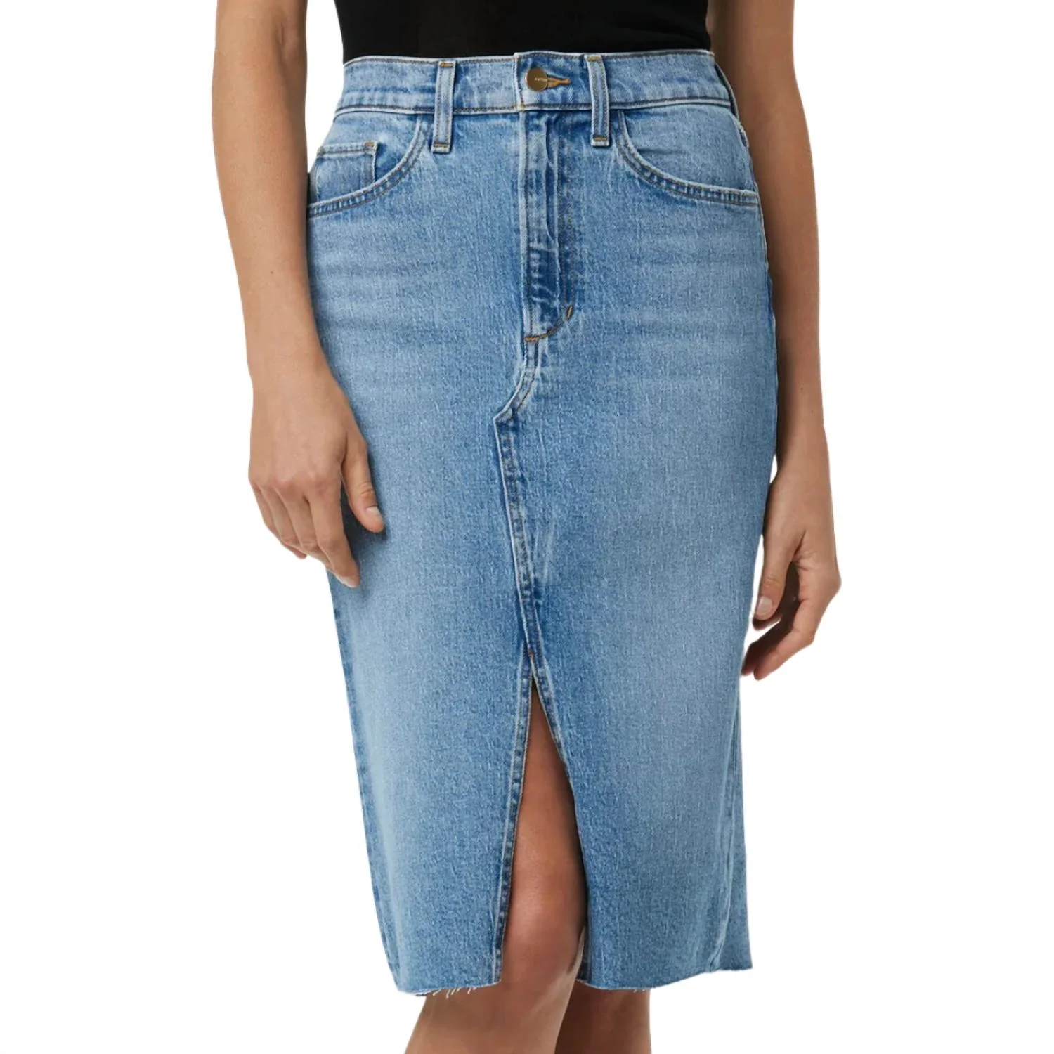 The Joplin Denim Skirt In Bad Habit