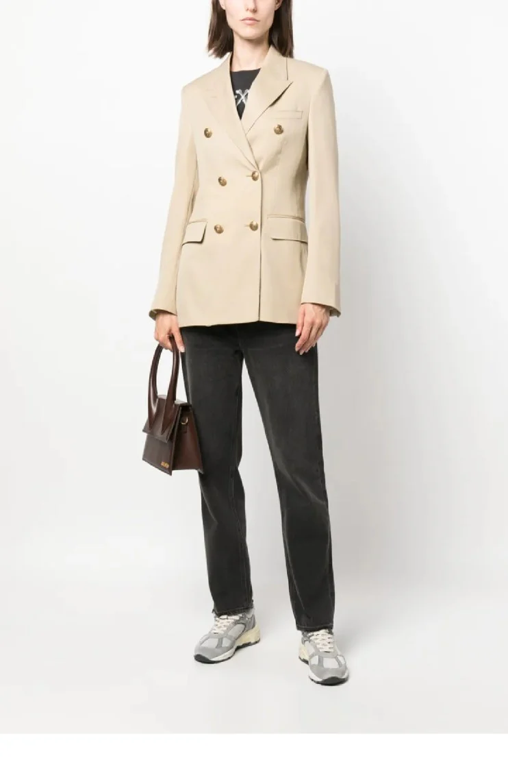 Golden Ws Double Breasted Blazer