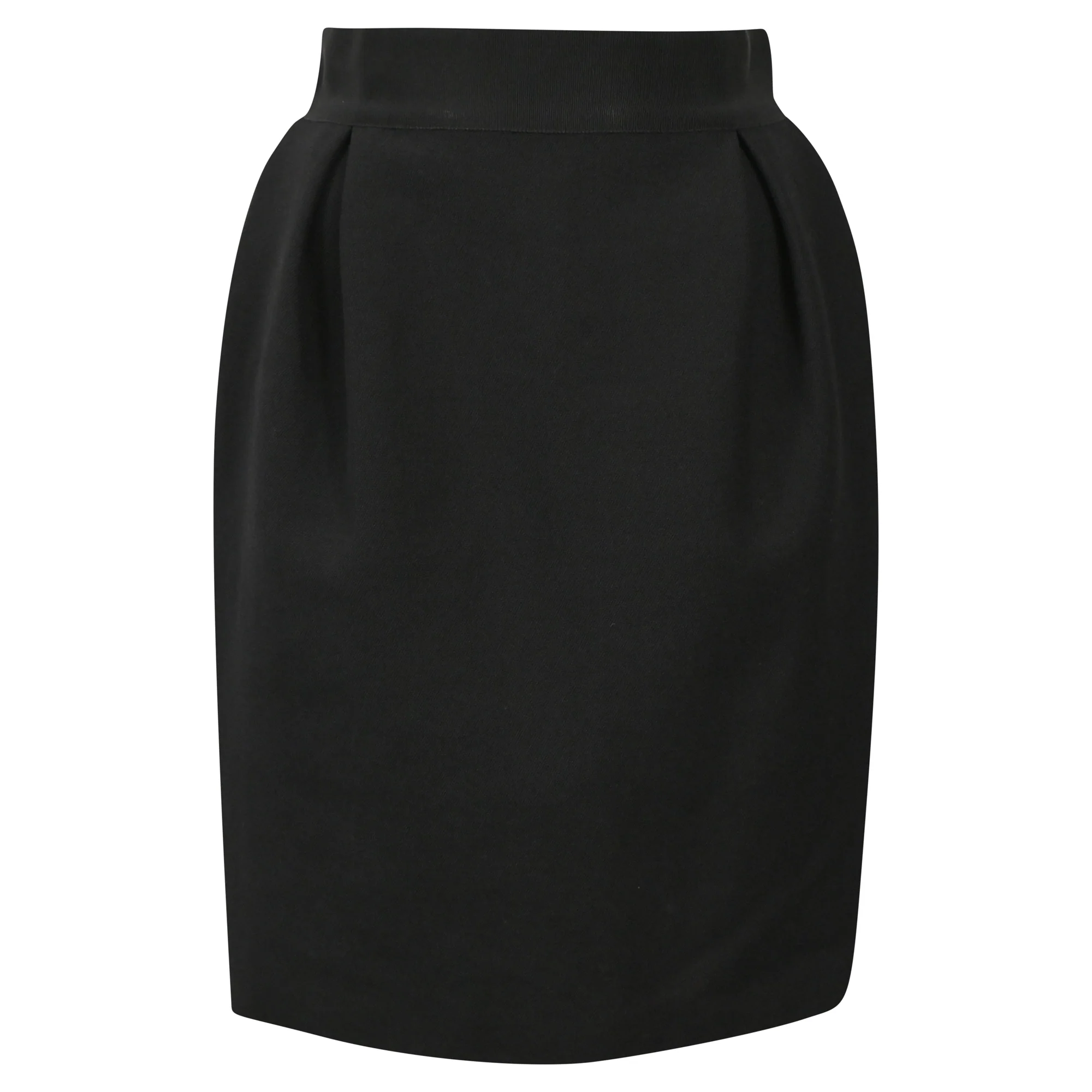 Giambattista Valli Mini Pencil Skirt in Black Wool