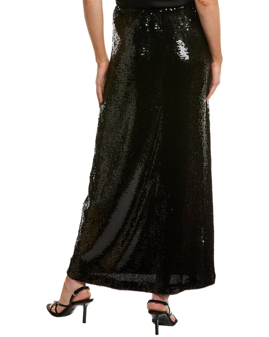 WeWoreWhat Straight Sequin Midi Skirt