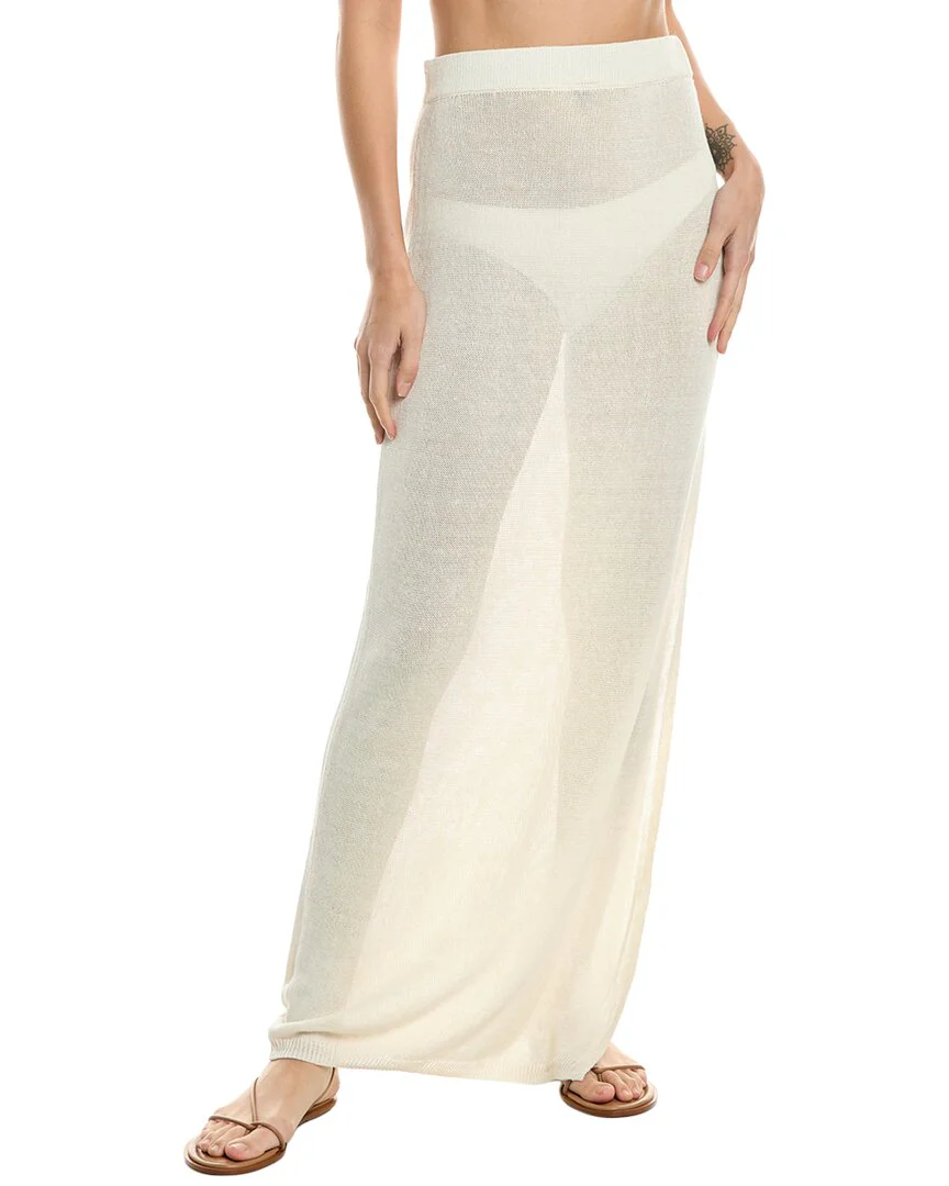 Solid & Striped x Sofia Richie Grainge The Freda Linen-Blend Maxi Skirt