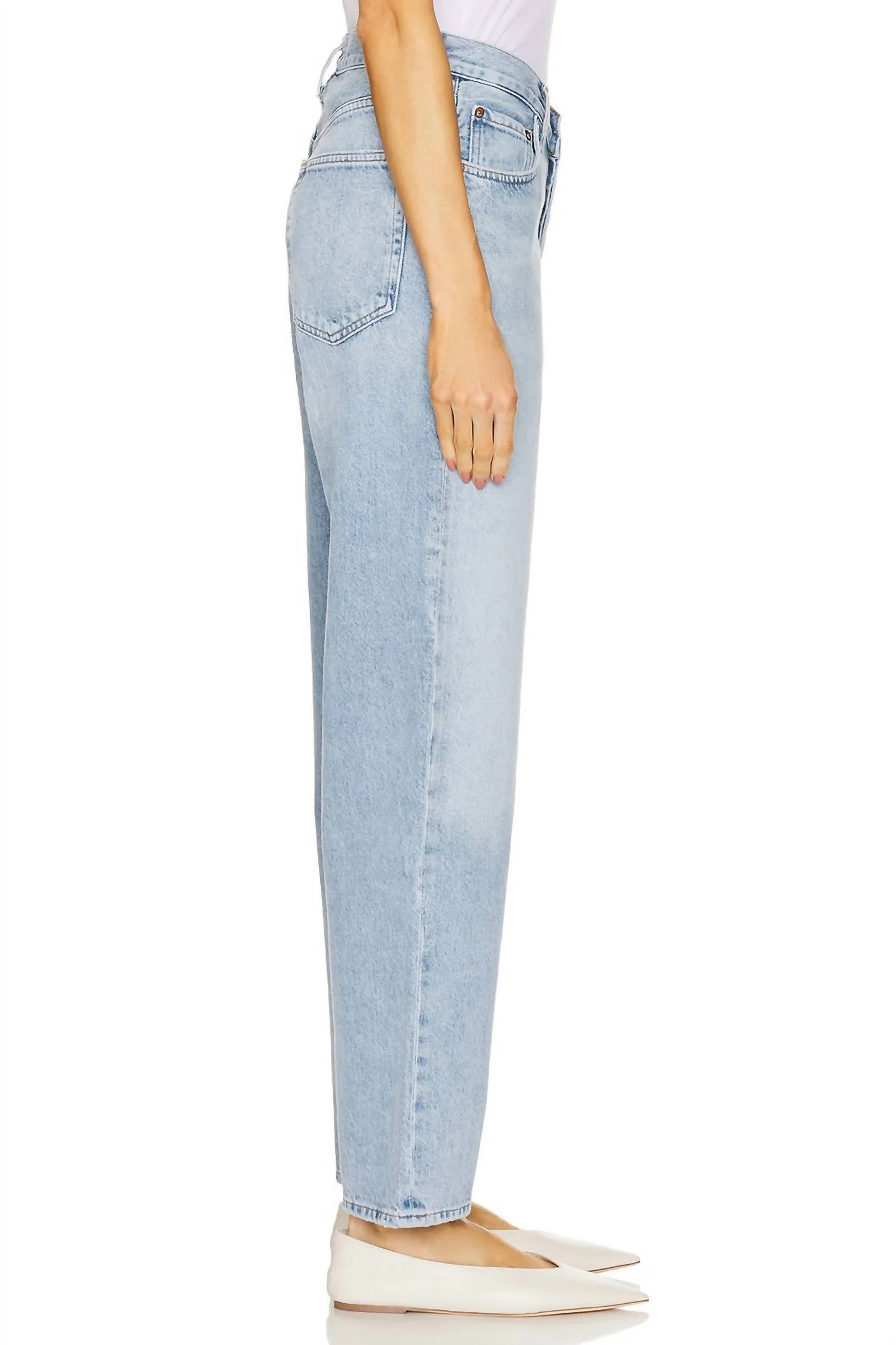 V-Waist Baggy Jeans In Prevail