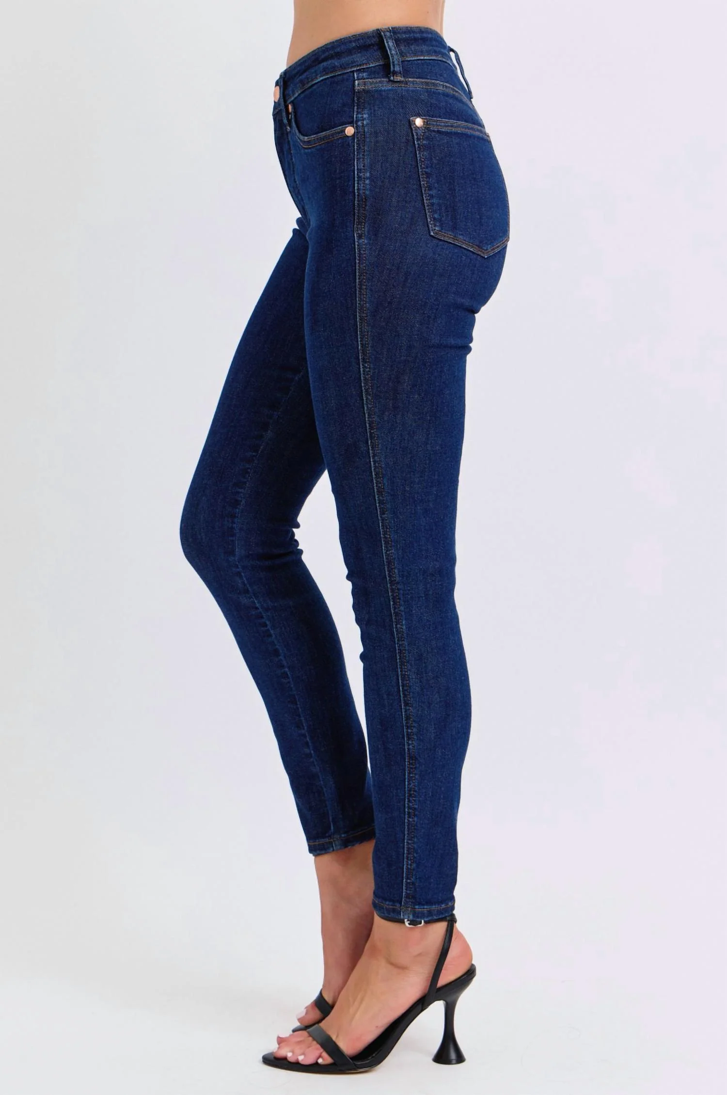Classic Skinny Jean In Dark Blue