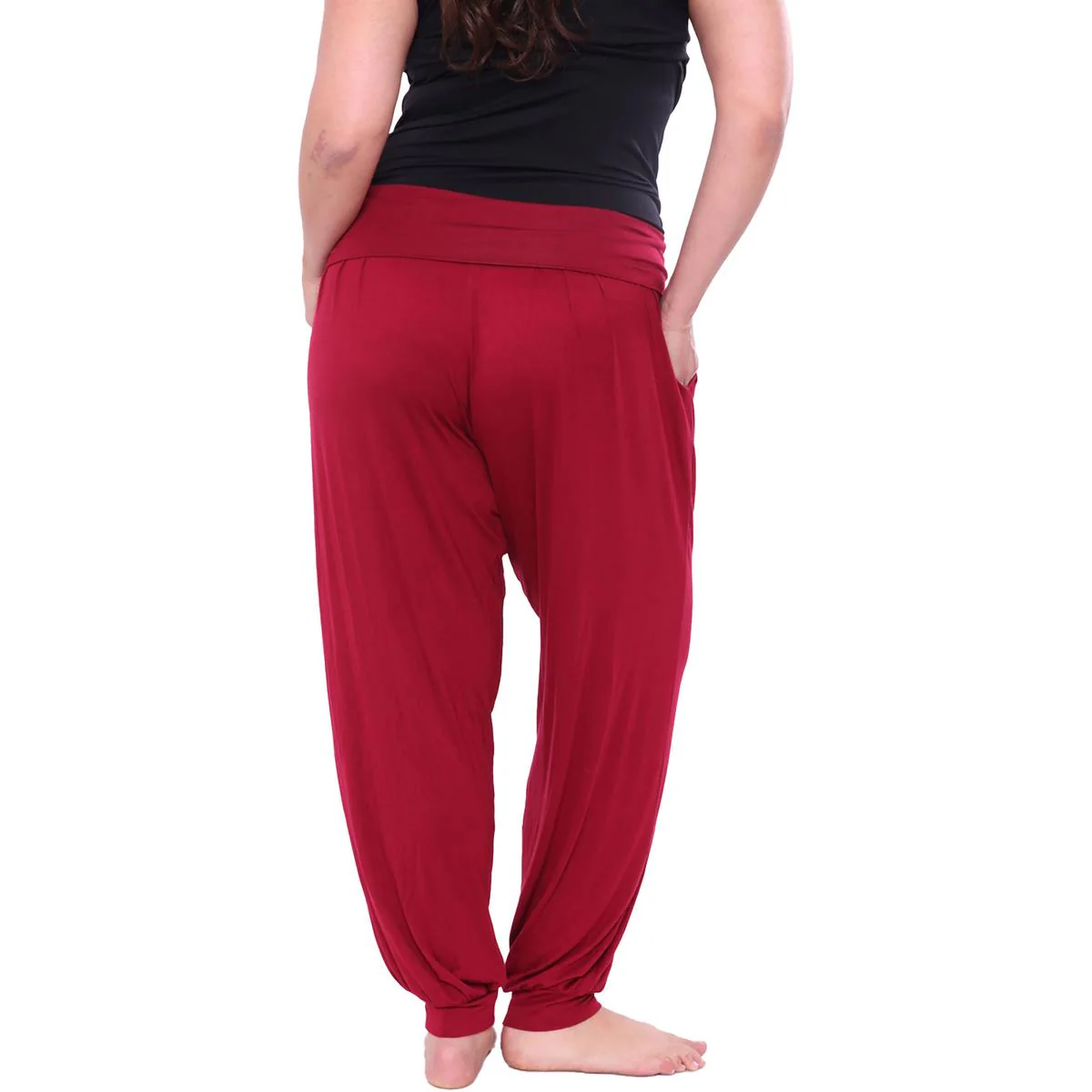 Plus Womens Knit Pull On Jogger Pants