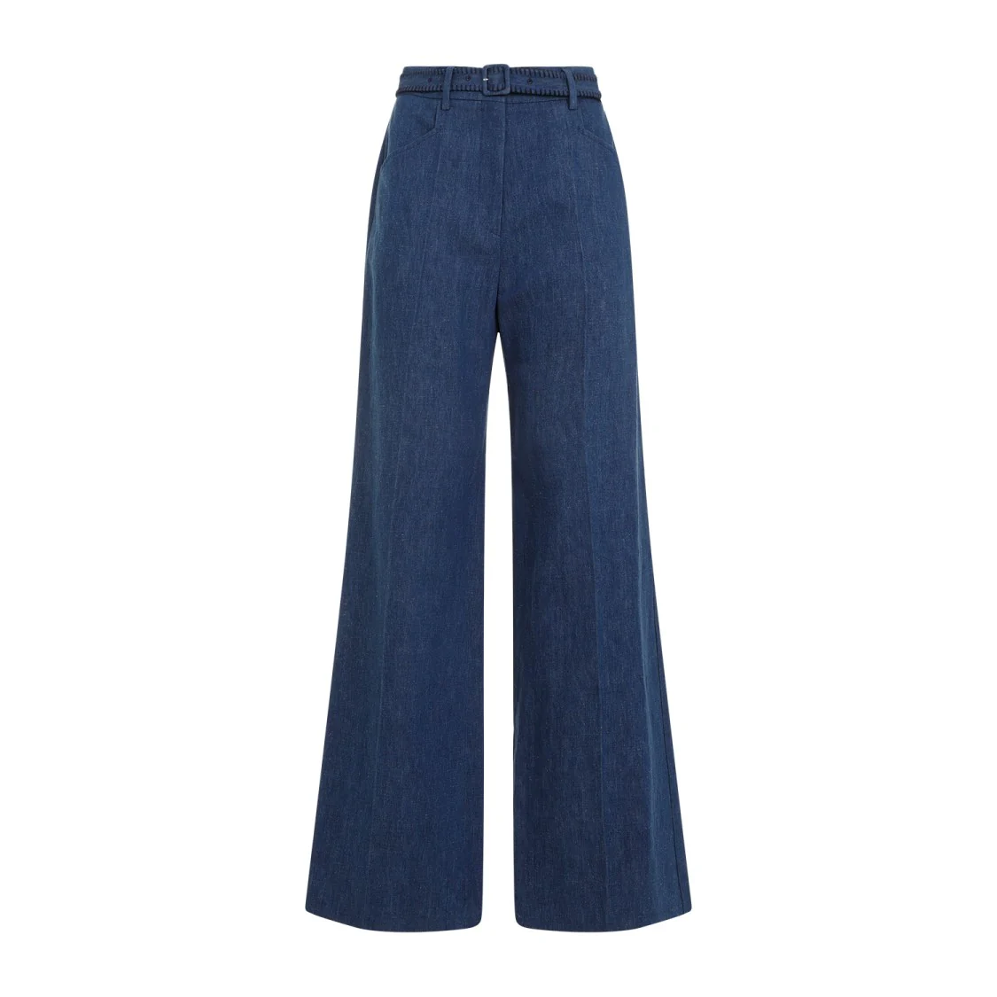 Denim Blue Recycled Cotton Norma Pants