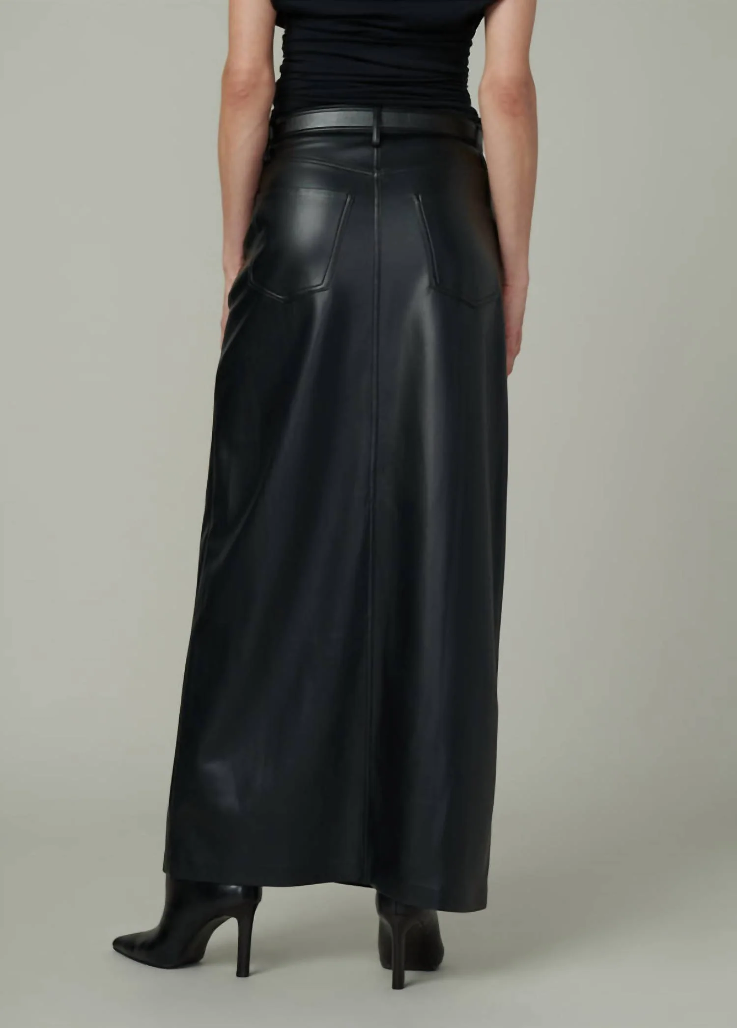 The Martine Maxi Skirt In Black
