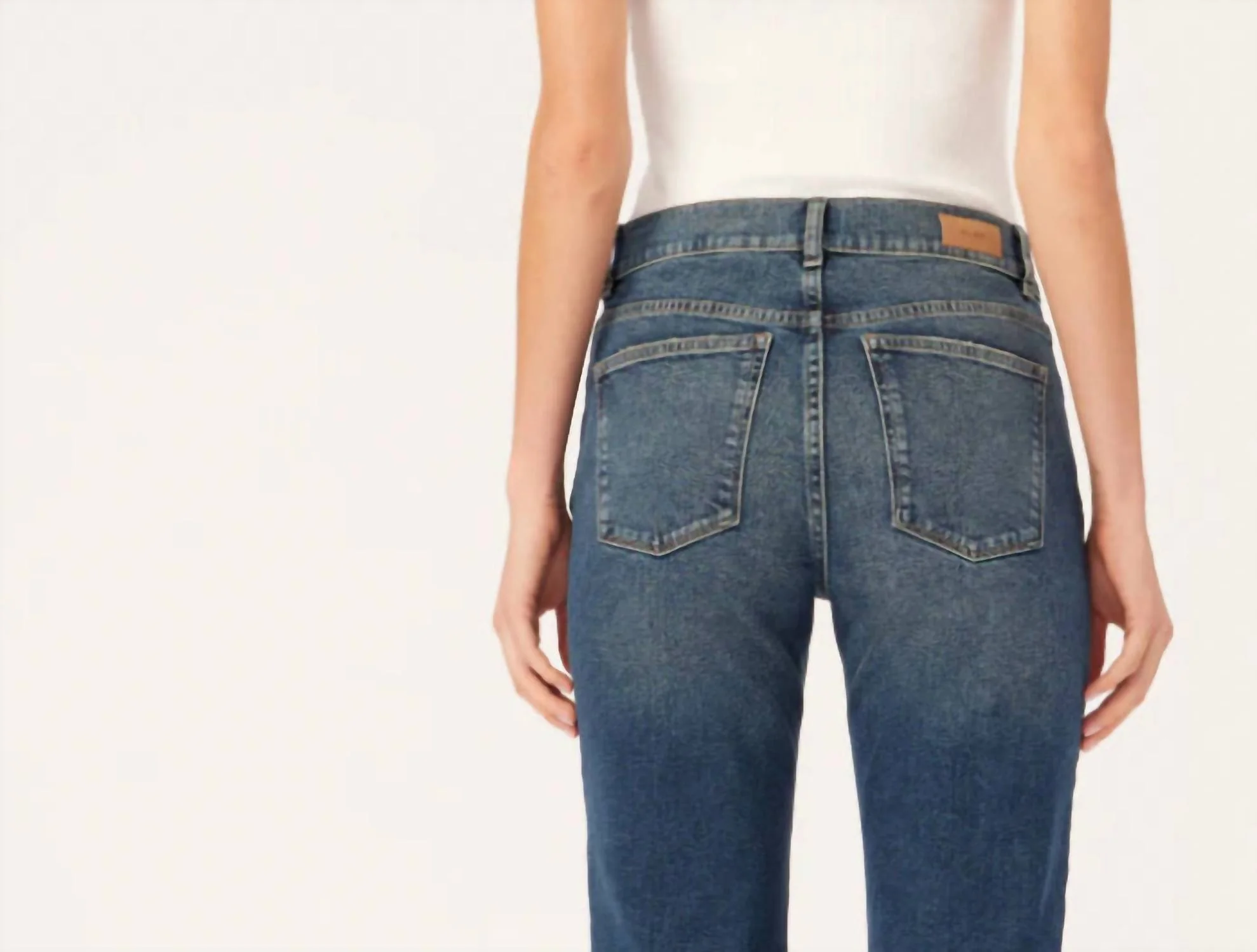 Women's Patti Straight Fisher Jeans In Blue