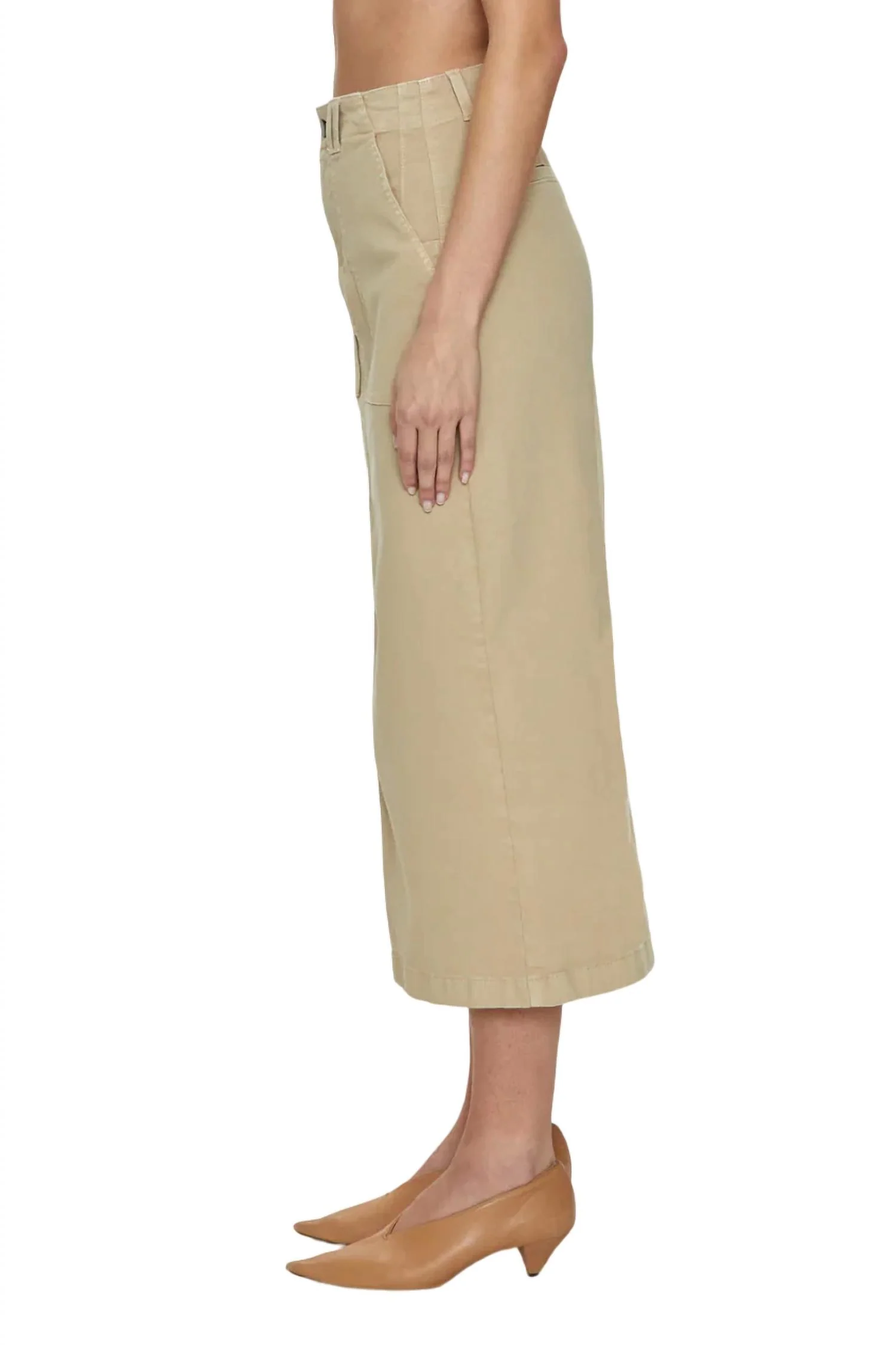 Pamela Utility Skirt In Latte