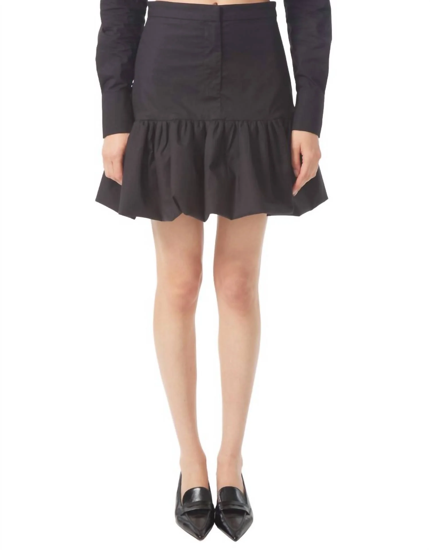 Maxine Mini Skirt In Black