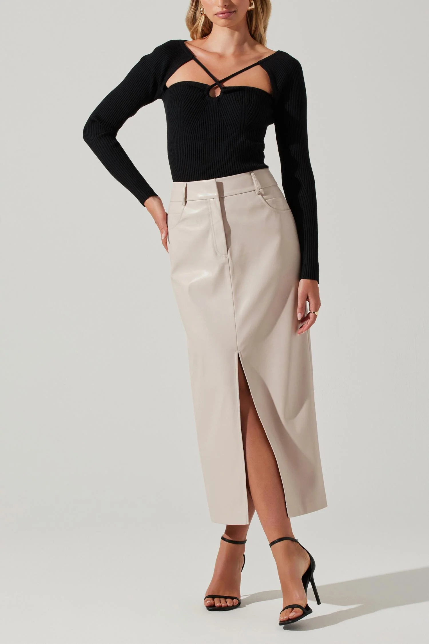 Karolyna Skirt In Ecru