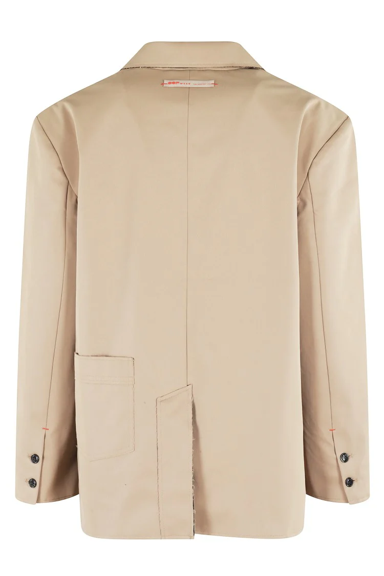 Tailored Jacket With Notched Lapel