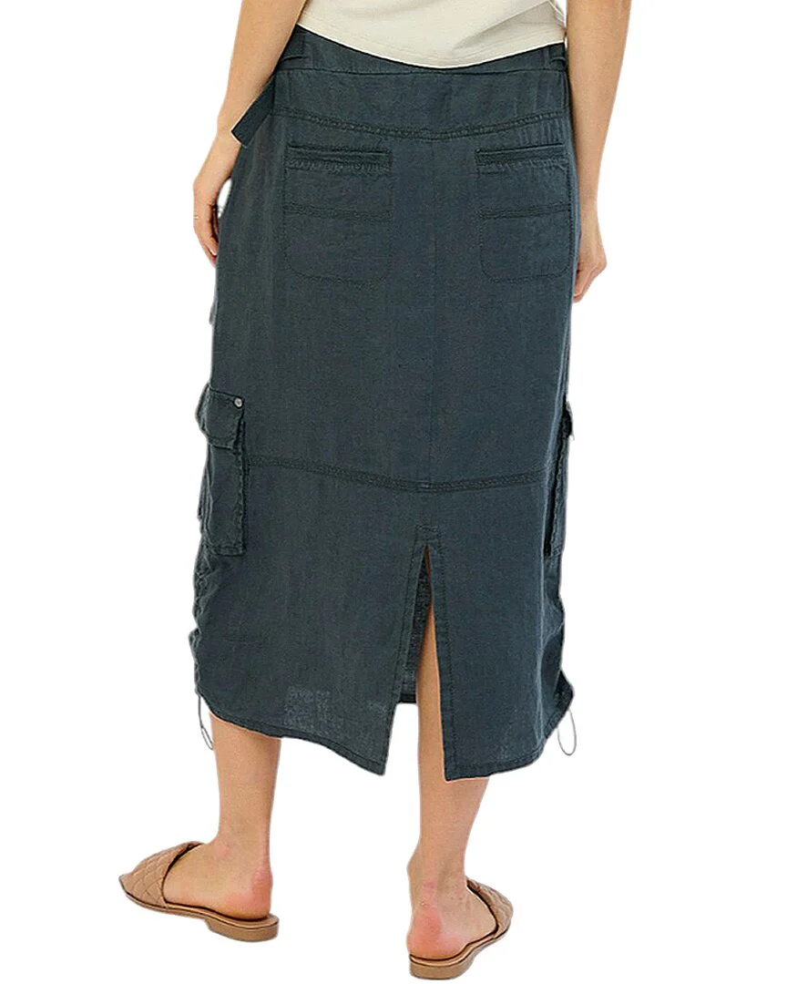 Marrakech Lilo Linen Midi Skirt