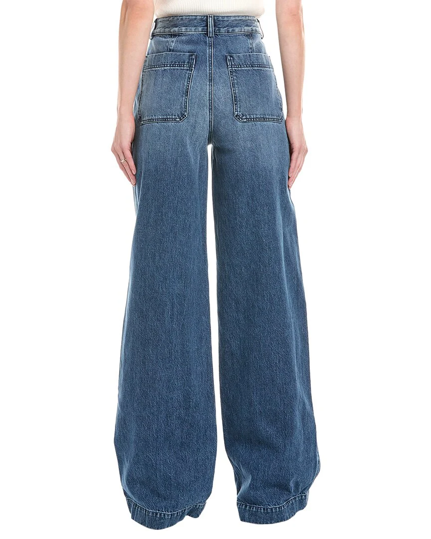 Michael Kors Collection Wide Leg Denim Trouser