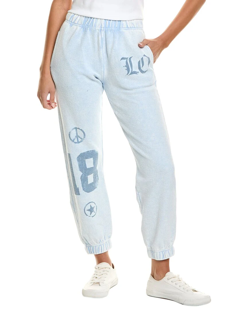 Vintage Havana Printed Rib Jogger