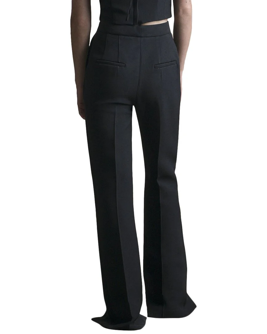 Adam Lippes Louisa Wool-Blend Pant